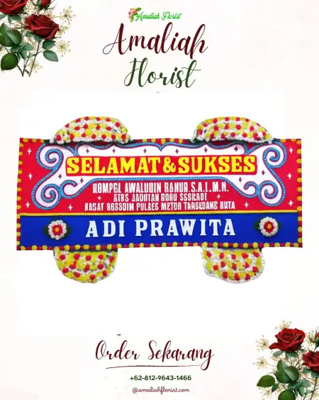 Papan Bunga Ucapan Selamat Cingambul